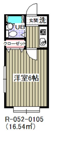 ローズアパートR52番館の物件間取画像